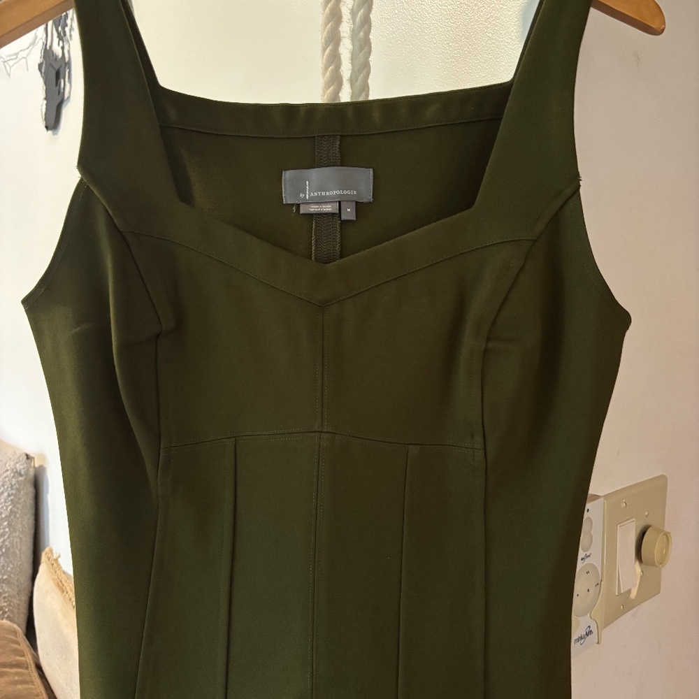 Anthropologie tailored twill top